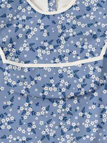 Yếm dài tay cho bé, áo choàng ăn dặm cho trẻ sơ sinh, dùng khi ăn, vẽ tranh và ăn dặm. - Nhiều màu - Xem 5