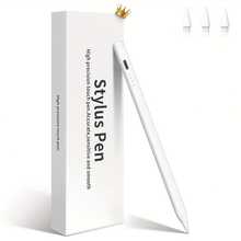 A Stylus Suitable For IPad, With Palm Suppression And Tilt Sensitivity, And A Dual Operating System Active Pen Compatible With IPad Pro/Air/Mini, Galaxy Tab, Android Tablets (2018-2025 Apple Pencil Replacement) Apple Pencil - 藍色 - 查看 2
