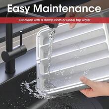 Silverware Organizer - Expandable Kitchen Drawer Organizer, Adjustable Utensil Organizer, Cutlery Tray Forks, Knives, Multipurpose Kitchen Organizers And Storage Solution, Black, Large - 中號+白色 - 查看 6
