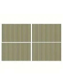 1pc Vibrant Olive Green And White Striped Table Runner, Textured Rectangular Tablecloth, Suitable For Dining Table, Coffee Table, Home Decor - Durable Kitchen And Dining Room Decoration, Table Setting - Olive Green - View 16