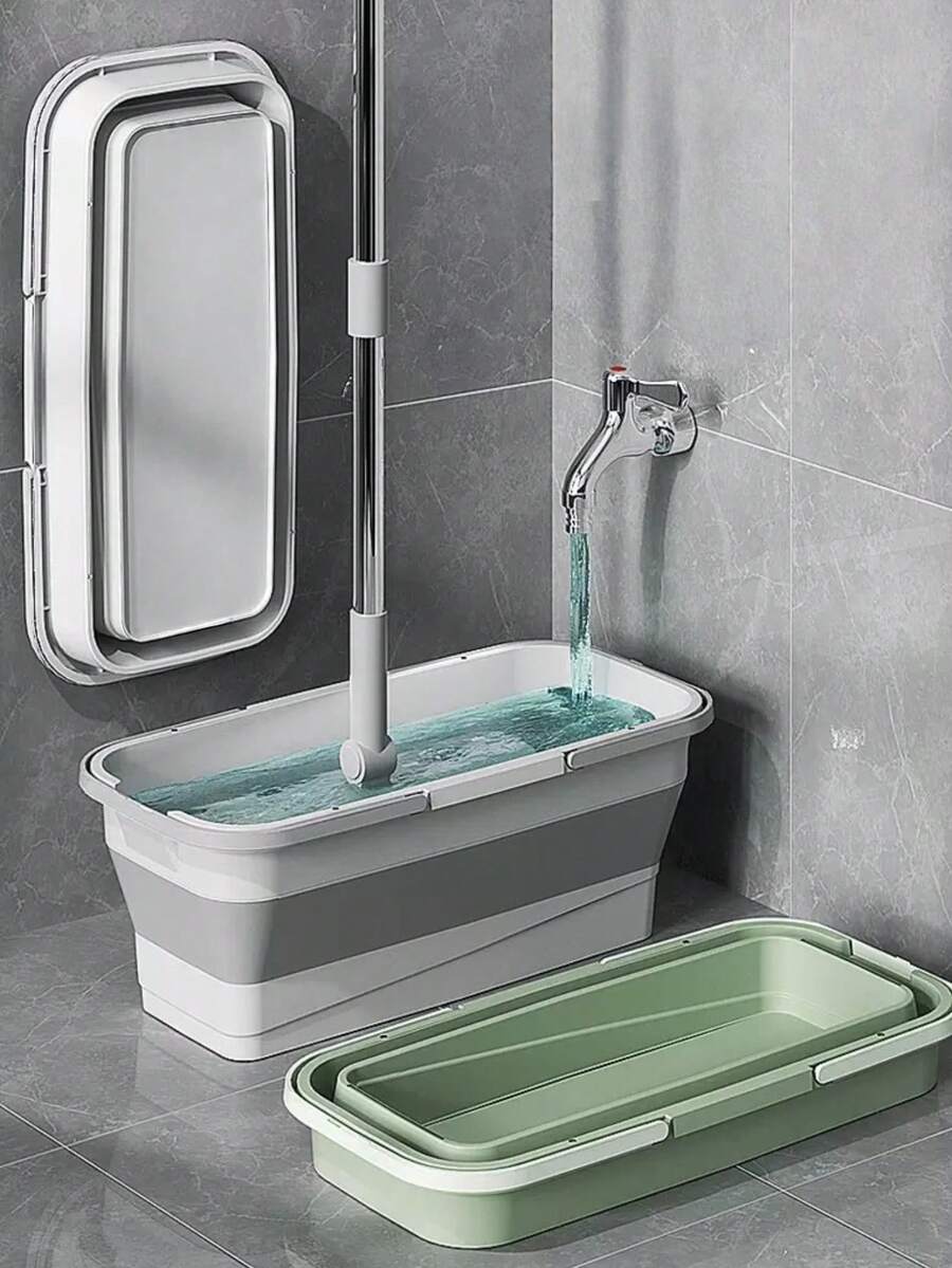 Găleată dreptunghiulară pliabilă portabilă de mare capacitate, pliabilă cu mâner dublu îngroșat, găleată universală multifuncțională pentru depozitarea apei, potrivită pentru curățarea bucătăriei, economisind spațiu de depozitare, impermeabilă și rezistentă la uzură, poate conține apă, pete de ulei, sedimente, poate fi folosită ca găleată de depozitare, rezervor de apă, găleată de curățare, coș de depozitare, bazin pentru animale de companie, potrivită pentru camping, picnic, depozitare și organizare, ștergerea apei și curățarea.