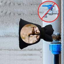 1 Stück Frostschutz-Isolationsabdeckung für Außenwasserhähne, Winterschutz-Isolationsjacke für Außenwasserleitungen