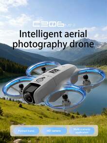 Drone, High-Definition Camera, Aerial Photography, Remote-Controlled Aircraft, Intelligent Obstacle Avoidance, Optical Flow Hovering, Quadcopter, Mini, Beginner Friendly, Gift - Multicolor - View 2
