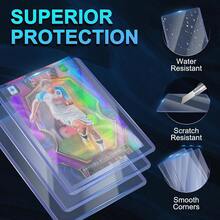 YC 400 Card Sleeves Top Loaders For Cards3"X4" Baseball Card Protectors Premium Toploaders For Cards Hard Plastic Card Holder For Trading Sports Football Game Cards 200 Hard Sleeves+200 Penny Sleeves Fashion - 藍色 - 查看 5