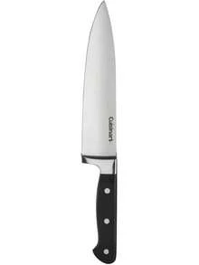Cuchillo clásico de triple remache, 20.3 cm, negro, juego de cuchillos para carne de 6 piezas, negro, 1 - cuchillo de chef 8" - Ver 11