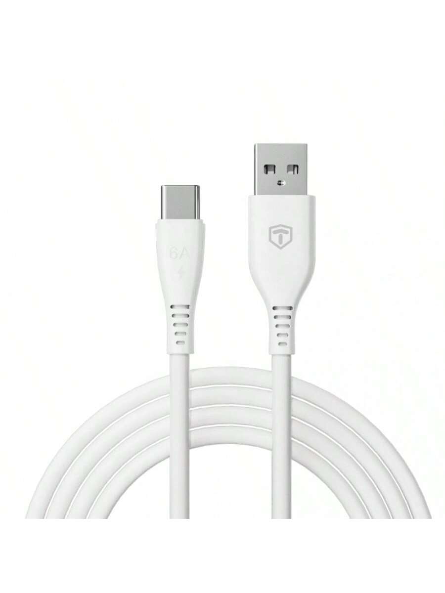 L41 Cable Tipo C 6A 2M Blanco USB 3.0