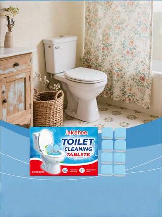 Pastillas de limpieza para inodoro, limpiador de mantenimiento regular para eliminar olores y manchas del inodoro, fórmula de autolimpieza para un inodoro brillante y limpio