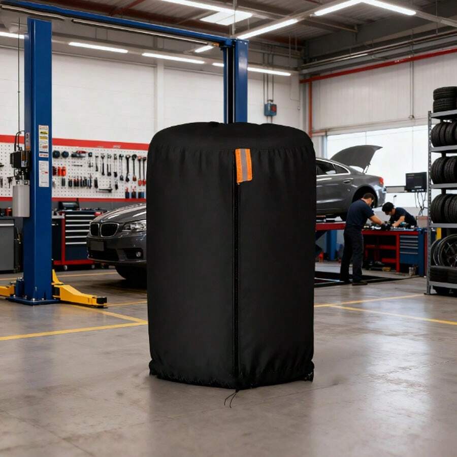 1pc Yard/Garage Tire Protection Cover, Fits 3-5 Tires Diameter 20-27 Inch, Dust Cover Only