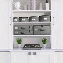 China Storage Containers Hard - Glass Dish Storage Containers Transport, Moving, Party - 5 Pc. Stackable Plate Storage Set Dinnerware, Mugs, Cups - Felt Plate Protector included - Moderno - Ver 4