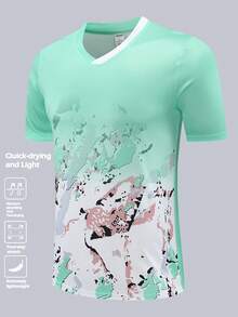 Customized Women's Football Jersey, Professional Printing Of Logo, Name And Number, Quick-Dry Breathable Sports Short Sleeve Suitable For Running, Football Matches And Badminton