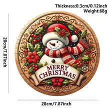 Vintage Christmas Nutcracker Decorative Wall Hanging Sign - Manufactured Wood Welcome Plaque With Nutcrackers Theme, Multipurpo