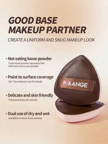 MAANGE 5 piezas/17 piezas/22 piezas Juego de herramientas de maquillaje que incluye 14 piezas Juego de brochas de maquillaje + 1 pieza Bolsa de maquillaje + 2 piezas Accesorios de borla de aire Brocha de base Brocha de rubor Brocha de polvo suelto Brocha de sombra de ojos Brocha de pestañas Brocha de cejas Brocha de labios Brocha Halo Brocha de corrector Juego de brochas de belleza Juego de brochas de maquillaje de viaje Regalo para mujeres y niñas