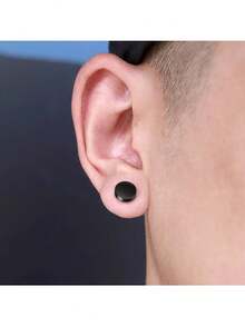 6Pcs Fake Earrings For Men Women Stud Earrings For Men Fake Earrings Clip On Earrings For Men Fake Earrings CZ Dia 5mm-6mm