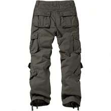Pantalones cargo para hombre - R-verde - Ver 4