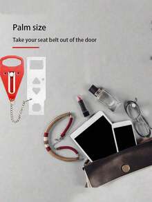 Portable Door Lock Extra Lock For Additional Privacy And Home Security, Apartment Security Lock, Travel Door Lock Prevent Unauthorized Entry,Protect Family Security In Traveling,Home,Bedroom,Hotel,Apartment,AirBNB