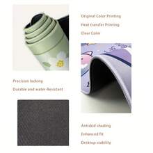 1pc Customized DIY Mouse Pad, Free Size Customization, Large Mouse Pad, Natural Rubber, Durable Stitched Edging, Non-Slip Rubber Mouse Pad, Suitable For Office Computer, Laptop, Gaming Mouse, Boyfriend, Girlfriend, Gift, Desk Accessory, PC Accessory, Study Accessory, Provide Pattern For DIY Customization