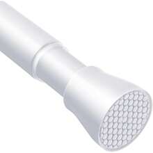 Curtain Window Rods - White - View 9