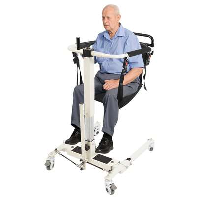 YUNRUX Patient Lift Transfer Chair, Portable Patient Lift Wheelchair, Lift Transfer Chair For Car, Bed