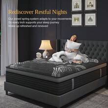Duchess 12"14" Twin Full Queen King Size Mattress In A Box Hybrid Pocket Spring Memory Foam Medium Firm Pressure Relief - 14 inch - Xem 9