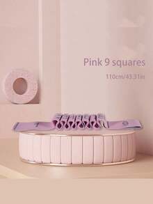 1pc Multi-Functional Yoga & Pilates Resistance Band, Portable Flexibility & Strength Training Tool Suitable For Beginners, Home Workout, Dance And Travel, Durable Polyester Material, Yoga Exercise, Adjustable Stretch Strap, Elastic Yoga Stretch Band, Physical Therapy Elastic Band, Stretch Dance Elastic Band