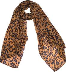 ™   Fashionable Soft Chiffon Scarfhalloween - Leopard / Black / Brown - View 10