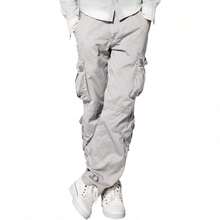 Men's  Cargo Pants - 6053 Silver Gray - View 1