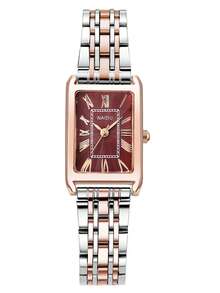 1pc Women's Casual Versatile Fashion Quartz Watch, Suitable For Daily Wear