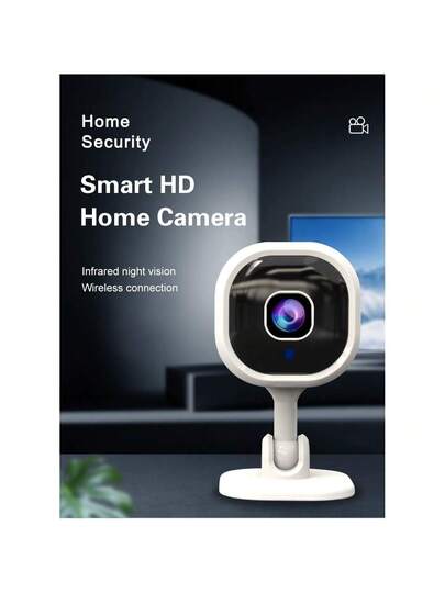 WiFi Slimme Home Security Camera 1080P HD Voice Intercom, Night Vision USB Powered Indoor/Outdoor Surveillance System, Motion Alert System Remote Mobile Viewing Sleek Wit Compact view 7