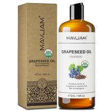 MAYJAM 16 液体盎司（473毫升）基础油，成分包括分馏椰子油、荷荷巴油、葡萄籽油、植物甘油和蓖麻油，用于身体护理、保湿和滋养。 - 多樣化香型 - 查看 14