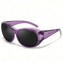 HYCHIC Women's Rhinestone Decor Sunglasses  Lightweight Sunglasses For Women UV Protection Fits All Face Shapes Unique Style Fashion Focus Beach Trips Shopping Dates Daily Outings - 彩色 - 查看 14