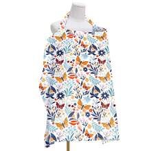 1 Stück universell passende Stillabdeckung, Stillschal aus weichem, atmungsaktivem Material mit verstellbarem Halteband, tragbar und leicht, bietet Privatsphäre