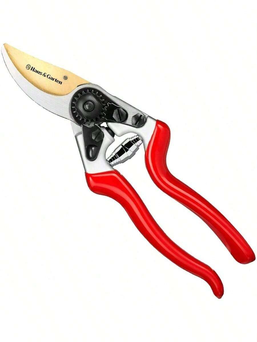 EnduroPRO Ergonomic Bypass Pruners - Professional Titanium Garden Shears - Heavy Duty Hand Pruning Scissor, Tree Trimmer, Gardening, Branch, Hedge, Shrub Bush Clippers - EnduroPRO - View 1