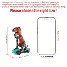 3+ Years Old Boys Dinosaur Shaped Finger Skateboard Toy, Dinosaur Theme Children Gift Set, Kids Birthday Party/Christmas/Halloween/Children's Day/New Year/Easter Gift - Multicolor - View 13