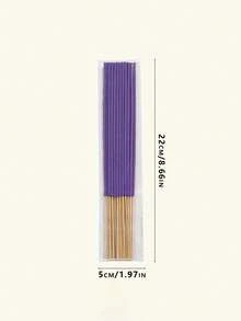 40/80/200pcs Incense Sticks - Lavender, Sandalwood, Jasmine, Sage, Rose, Milk, Dragon's Blood - Natural Bamboo Wood Incense, Suitable For Aromatherapy, Yoga, Meditation, Home And Office Use, Perfect Gift For Birthdays And Graduations. - Multicolor - View 17