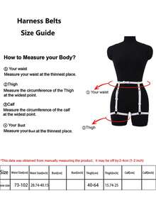 真皮大腿吊袜带腿部束缚带，时尚真皮腿部束缚带，万圣节配饰腰带可调节，女士真皮腿部束缚带