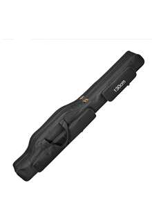 便携式三层鱼竿包耐用牛津折叠鱼竿卷轴便携包渔具收纳包防水迷彩旅行钓鱼包 - 彩色 - 查看 12