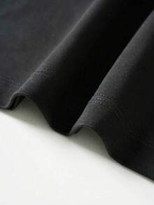 Punk Style, Ideal For Games And Parties, Fun And Attractive, Men's Shirts, Men's T-Shirts, Mexican Blouses For September, Men's Clothing, T-Shirts, Halloween, Men's Sportswear - 黑色 - 查看 3