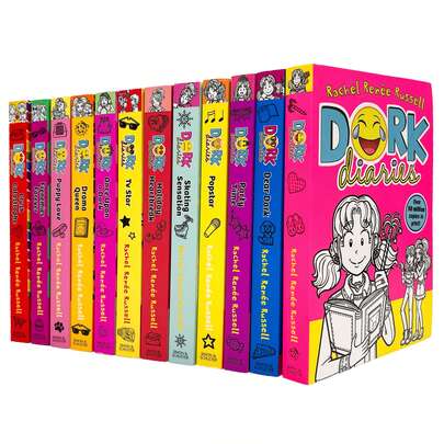 Dork Diaries Series 12 Books Collection Set By Rachel Renee Russell