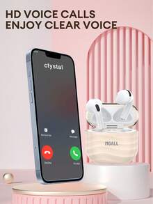 HYUNDAI MGALL MG-G01 New Minimalist Bluetooth Earphones, Bluetooth 6.0 HiFi High-Quality Sound, Long Battery Life, Clear Calls, Low Latency For Gaming & Music, Wireless Earbuds Compatible With Smartphones & Computers - Multicolor - View 8