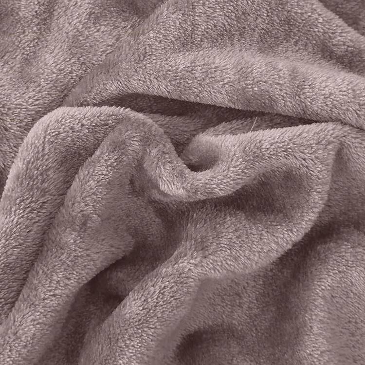 Elegant Comfort Soft 4-Piece Velvet Flannel Sheet Set - Premium Quality - Cozy Warm, Anti-Static, Non-Pilling Fuzzy Deep Pocket Sheet Set -, Gray, Velvet Bedding, Popular Flannel Sheets 2025 - Nâu xám - Xem 9