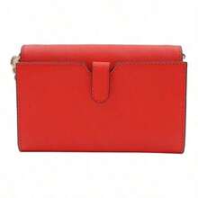 Michael Kors Jet Set Schriftzug Logo einfarbige Klappe Kette Kuvert Rindsleder Umhängetasche für Frauen 35S0GTVC2L