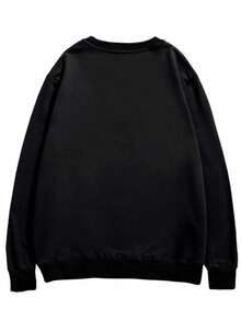 LHBNK Sudaderas Con Texto En Inglés "Merry Christmas" HoHoHo, Sudaderas De Navidad Para Mujer, Divertida Sudaderas Gráfica Con Estampado De Papá Noel, Blusa Casual De Manga Larga - Oscuro1 - Ver 5