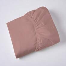 Mr Dias Fitted Sheet 400 Thread Count Micropercal Box Bed Super Soft Sheet Various Sizes King Queen Double Single - 乾枯玫瑰色 - 查看 9
