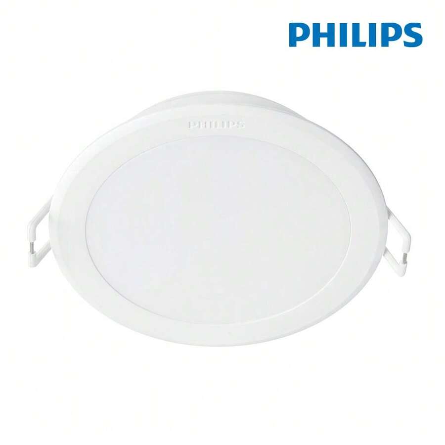 Downlight de empotrar de led 6w 550lm 6500k luz fria mod. meson ø9,5x7,5cm philips - Blanco - Ver 1