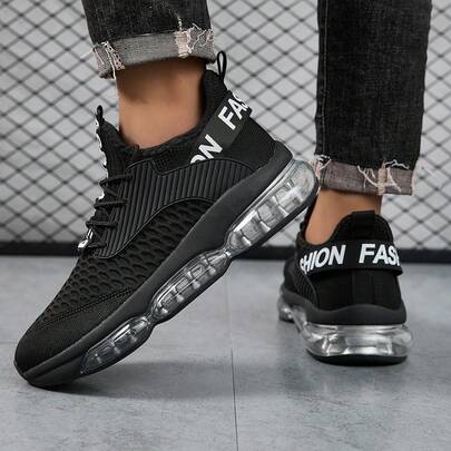 Men's Breathable Casual Air Cushion Sneakers, All Season