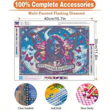 Diamond Painting Kits For Adults Skull Diamond Art Kits For Beginners DIY 5D Full Drill Round Diamond Painting Gem Art For Home Wall Decor Gift 16x12inch