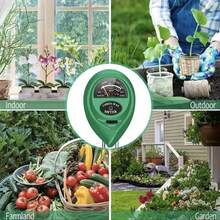 1 pieza, Detector de humedad del suelo, Adecuado para jardinería, invernaderos, flores, huertos, medidor de humedad del suelo para plantas de interior, medidor de agua para plantas, medidor de humedad para plantas de interior y exterior