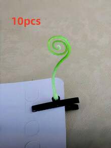 5/30pcs Bean Sprout Hair Clips, A Type Of Hair Clip Used To Fix Bean Sprouts Or Tender Plant Shoots. Suitable For Creating Interesting Hairstyles. Hair Clips With Cute Grass Pattern, Suitable As Hair Accessories For Women. Suitable For Students, Office Workers, And Both Men And Women. Green Plant Hair Clips. Ideal Choice For Christmas Gifts, New Year Parties, Birthday Parties, And Classroom Activities. (Universal Fit) It Includes Two Hair Clips, Claw Clips, Hair Claws, Hair Slides, Hair Clips.