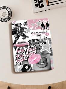 Junk Prin 平板电脑保护套，兼容 iPad (A16) 第 11 代 11 英寸（2025 款）、Apple iPad Air 11（2025 款）和 iPad 第 10 代 10.9 英寸（2022 款），带笔槽，三折支架保护套，自动唤醒/睡眠功能，是返校季、情人节、节日送礼佳品。 - 彩色 - 查看 8