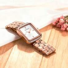 Guess 女士手表 GW0865L3 时尚经典手链石英表不锈钢银色方形表盘女士时尚手表完美的圣诞礼物适合日常佩戴和生日周年纪念礼物送给母亲爱人女朋友 - 銀色 A - 查看 4